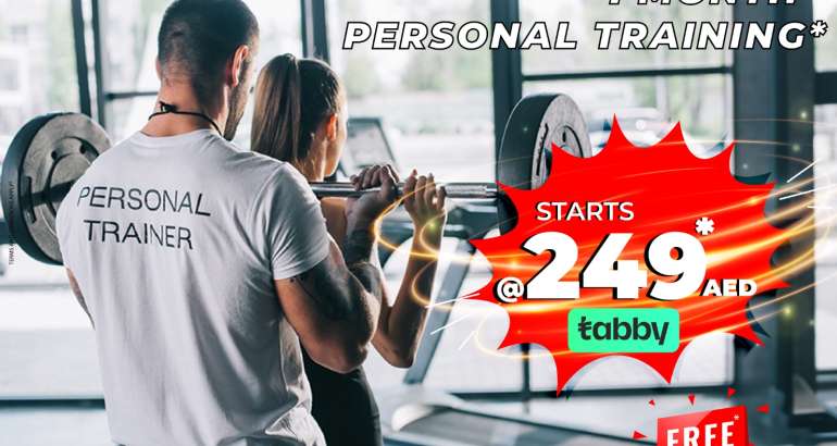 1 Month Personal Training @249